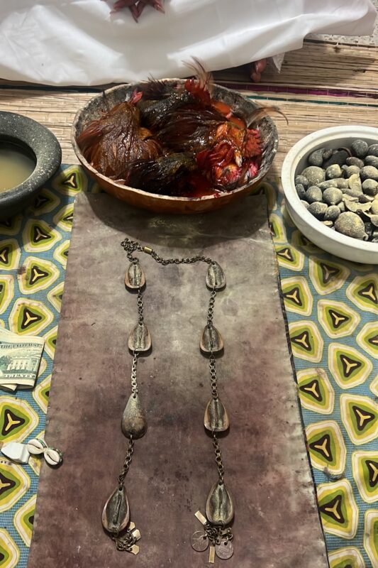 Rituel à distance au Bénin après consultation du Fa pour protection spirituelle